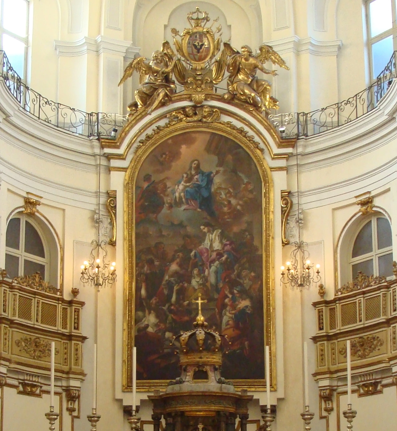 Madonna del carmine - Chiesa della Madonna del Carmine, Torino